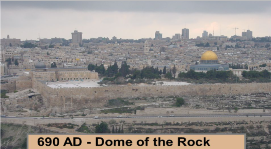 690 AD - dome of the rock